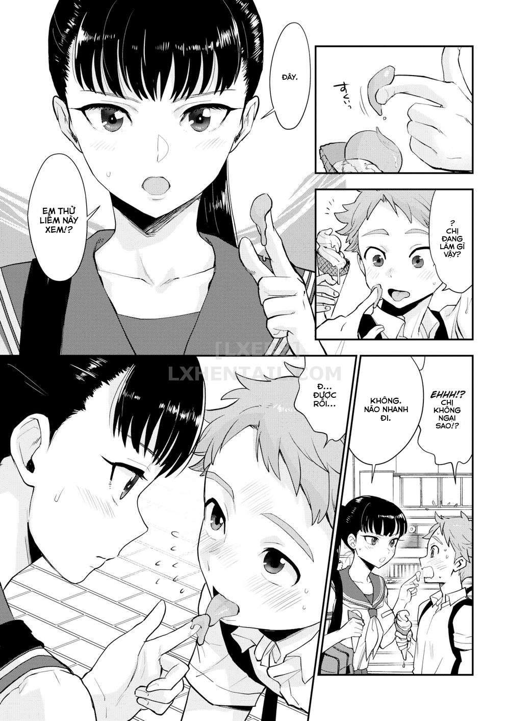 Đọc truyện hentai Shiota-senpai Always Gives the Cold Shoulder - Oneshot