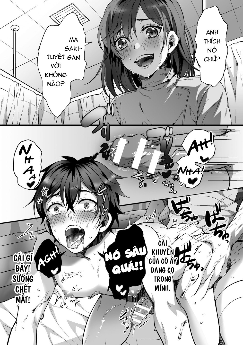 Đọc truyện hentai Niềm vui thẳng xuống hình ảnh chào đón Chap 1