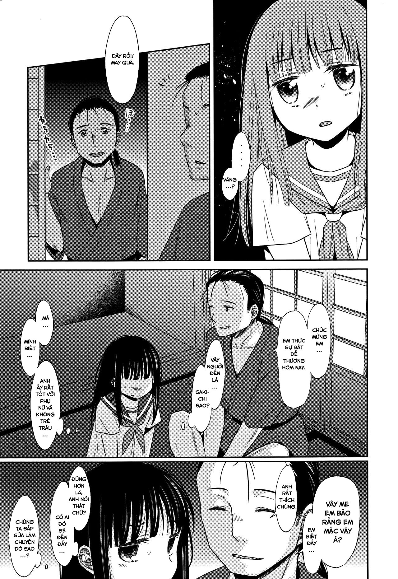 Đọc truyện hentai Heisei JC in Meiji Yobaimura - Chap 1