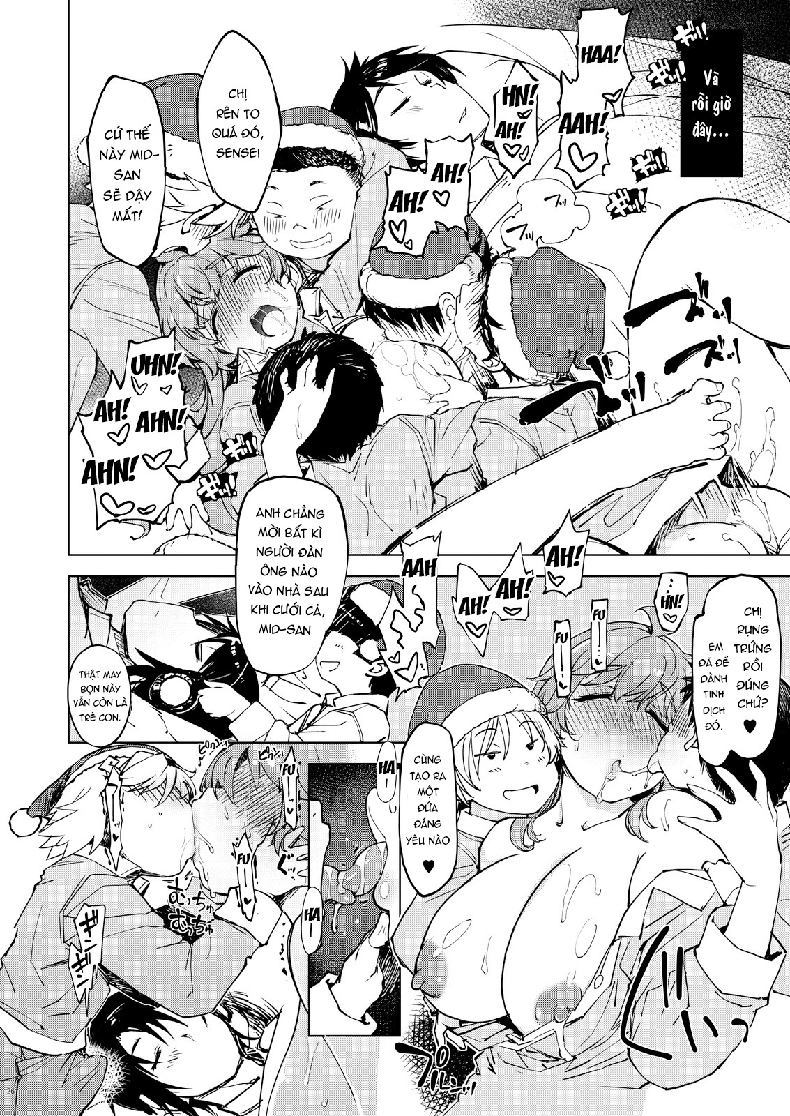 Đọc truyện hentai Ngủ đi, thưa ông - Motto x2! Onemuri Rune Sensei