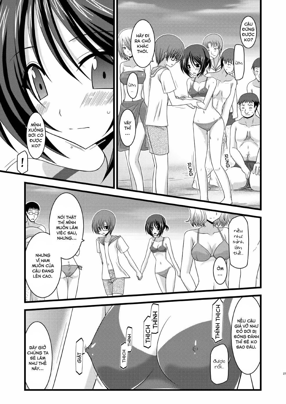 Đọc truyện hentai Cô gái thích khoả thân - Chap 7