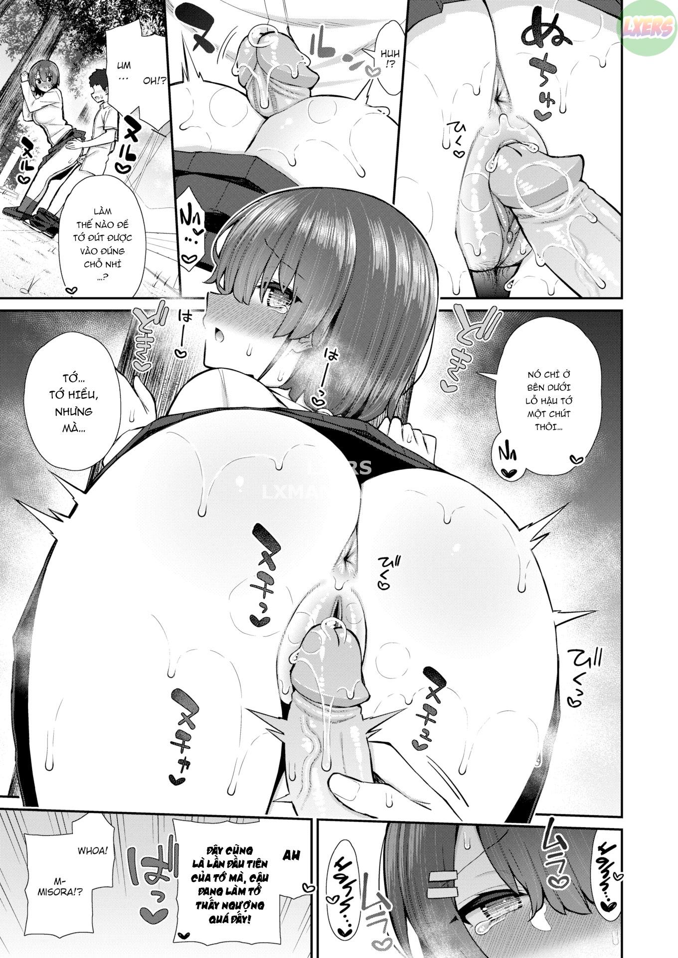 Đọc truyện hentai Sau giờ học Dưới bầu trời - Oneshot