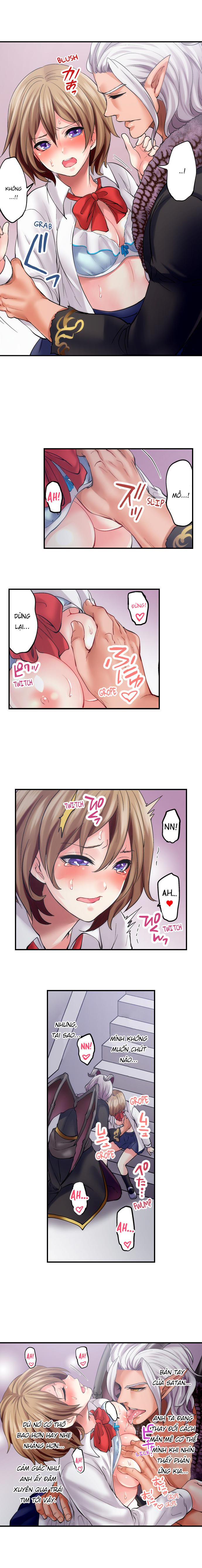 Đọc truyện hentai Hợp đồng của quỷ Satan - Chapter 9: Lâuu