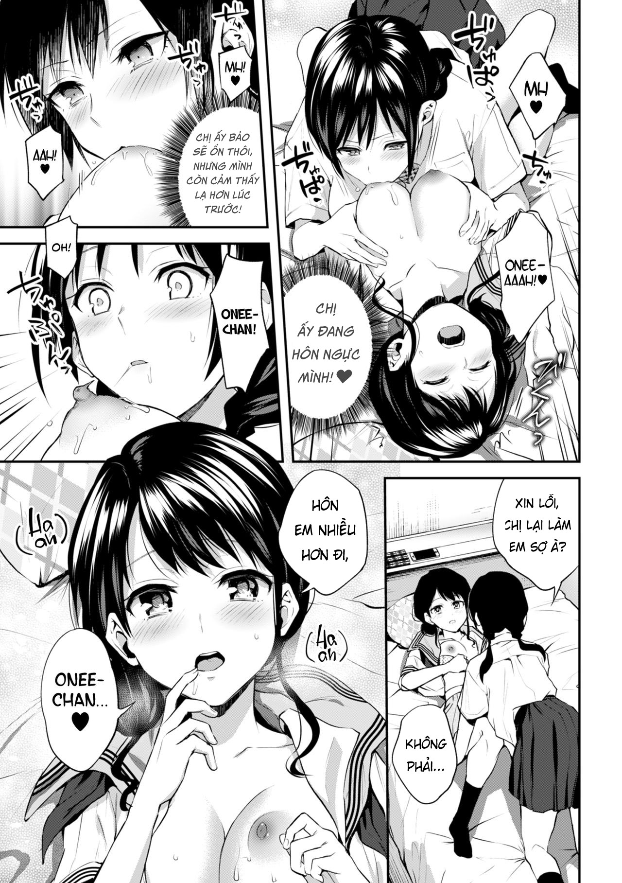 Đọc truyện hentai Onee-chan no Kowai Kisu - Oneshot