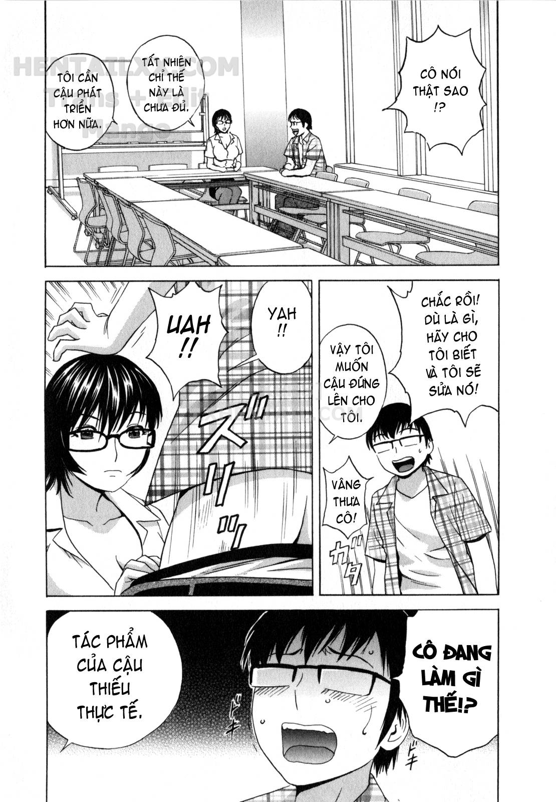 Đọc truyện hentai Life With Married Women Just Like A Manga - Chap 6