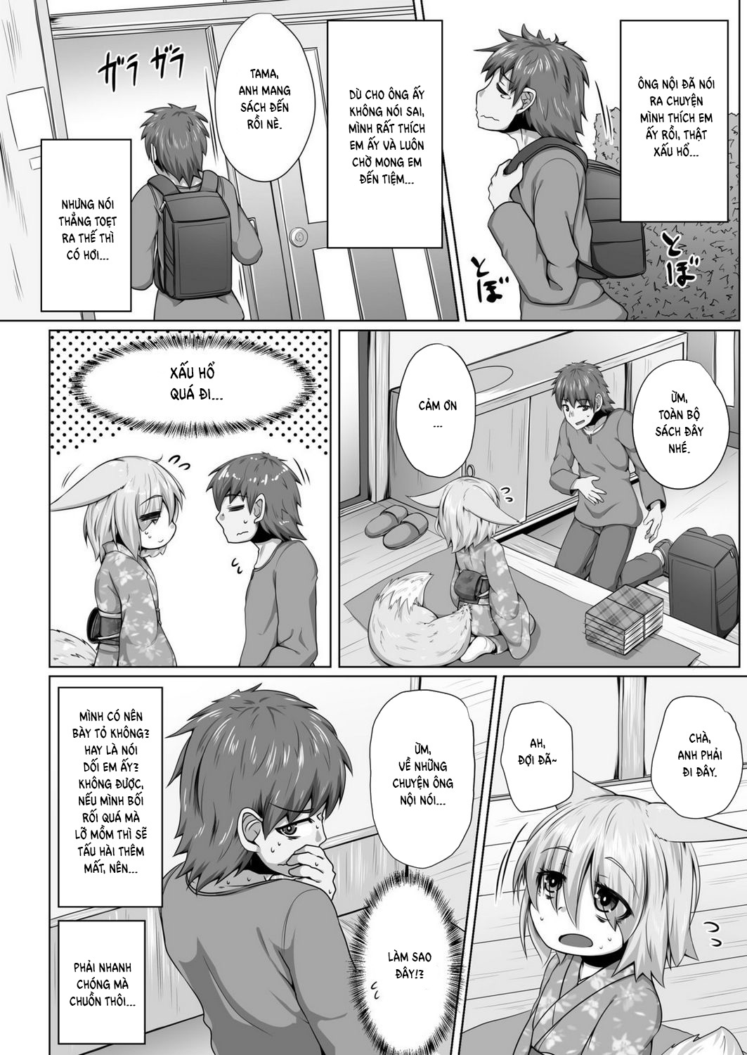 Đọc truyện hentai Kitsune no Happy End - Oneshot