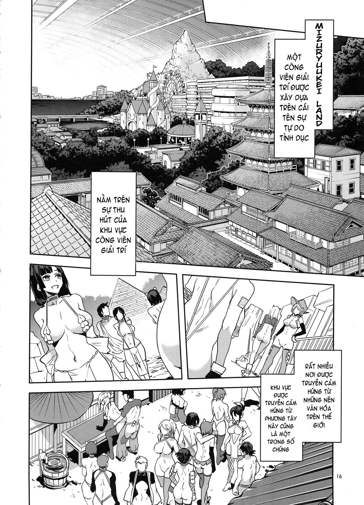 Đọc truyện hentai Oide Yo Mizuryuu Kei Land - Chap 5