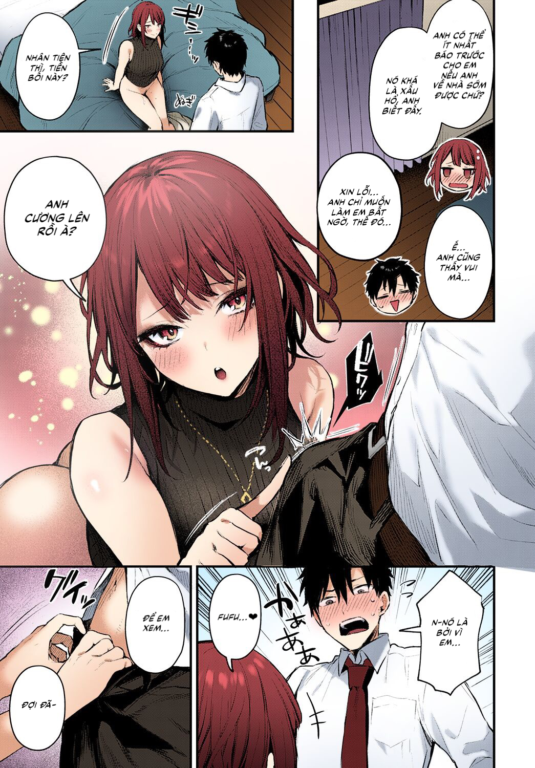 Đọc truyện hentai Tôi rất nóng lòng chờ đợi bạn gái cấp dưới Tsujinaka-chan của mình - Oneshot