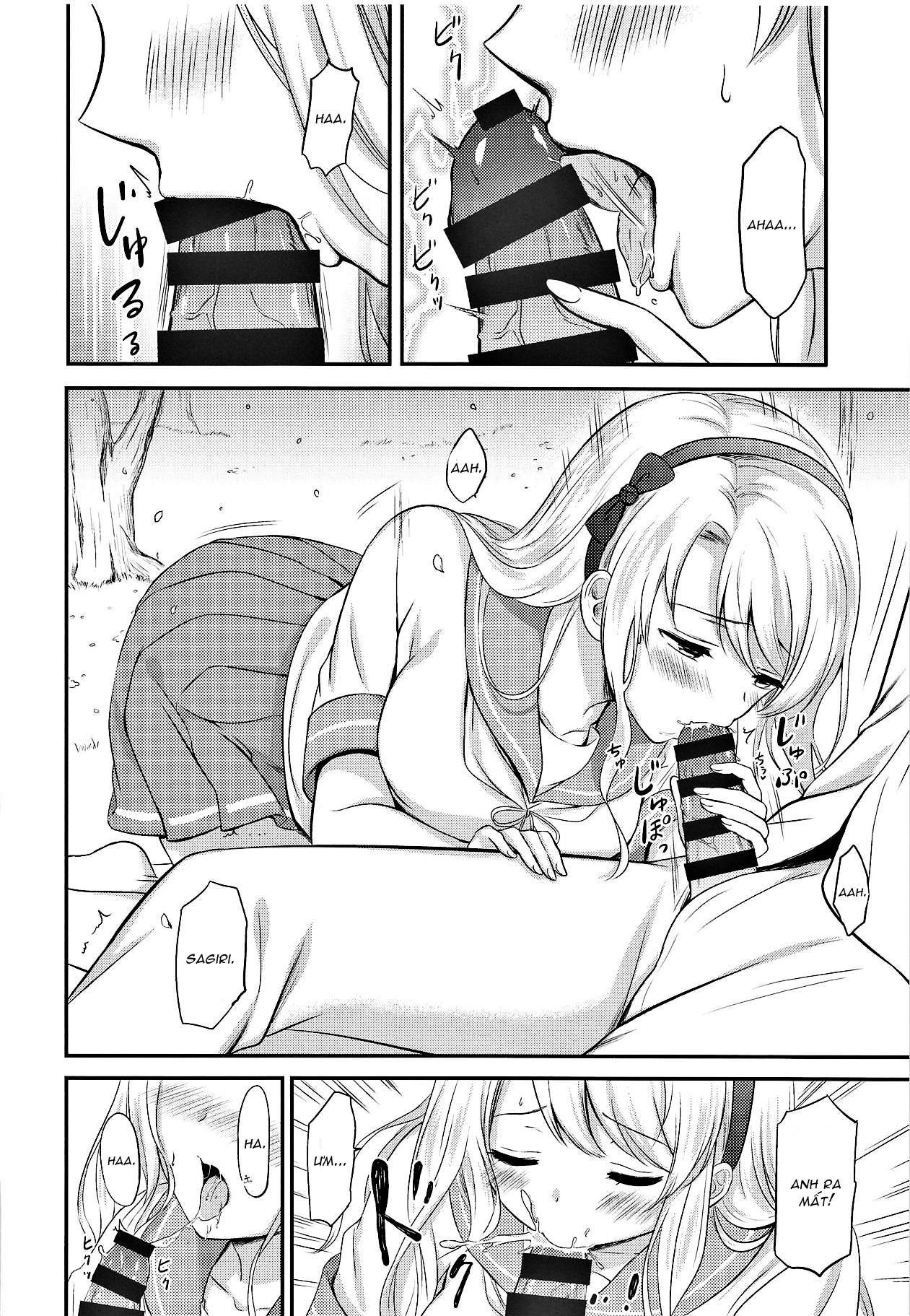 Đọc truyện hentai Sagiri và tình dục ngắm hoa anh đào Kantai Collection KanColle - Oneshot