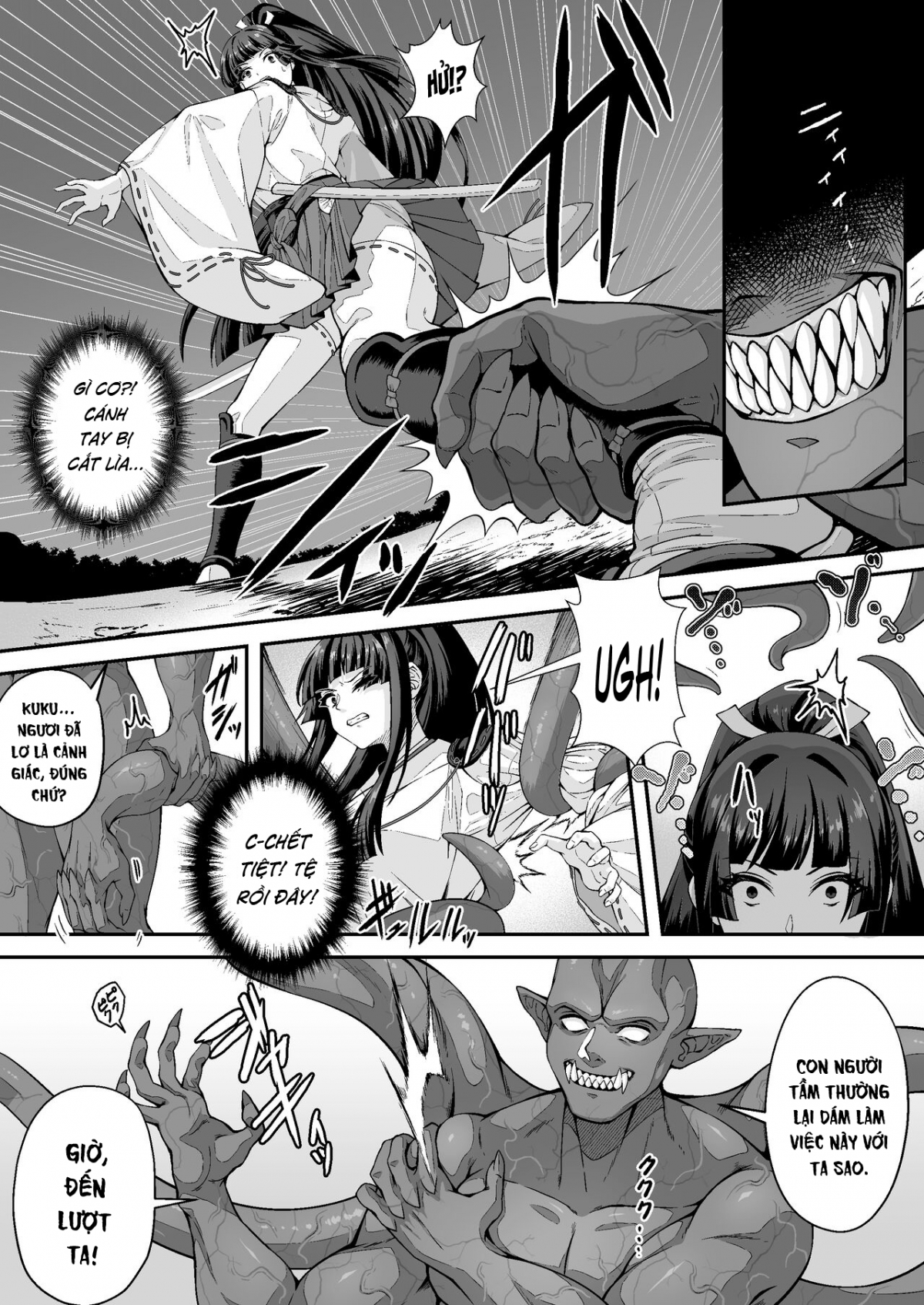 Đọc truyện hentai Nhà trừ tà bậc thầy, ma quỷ ở đây ta sẽ hút hết tinh khí - Oneshot