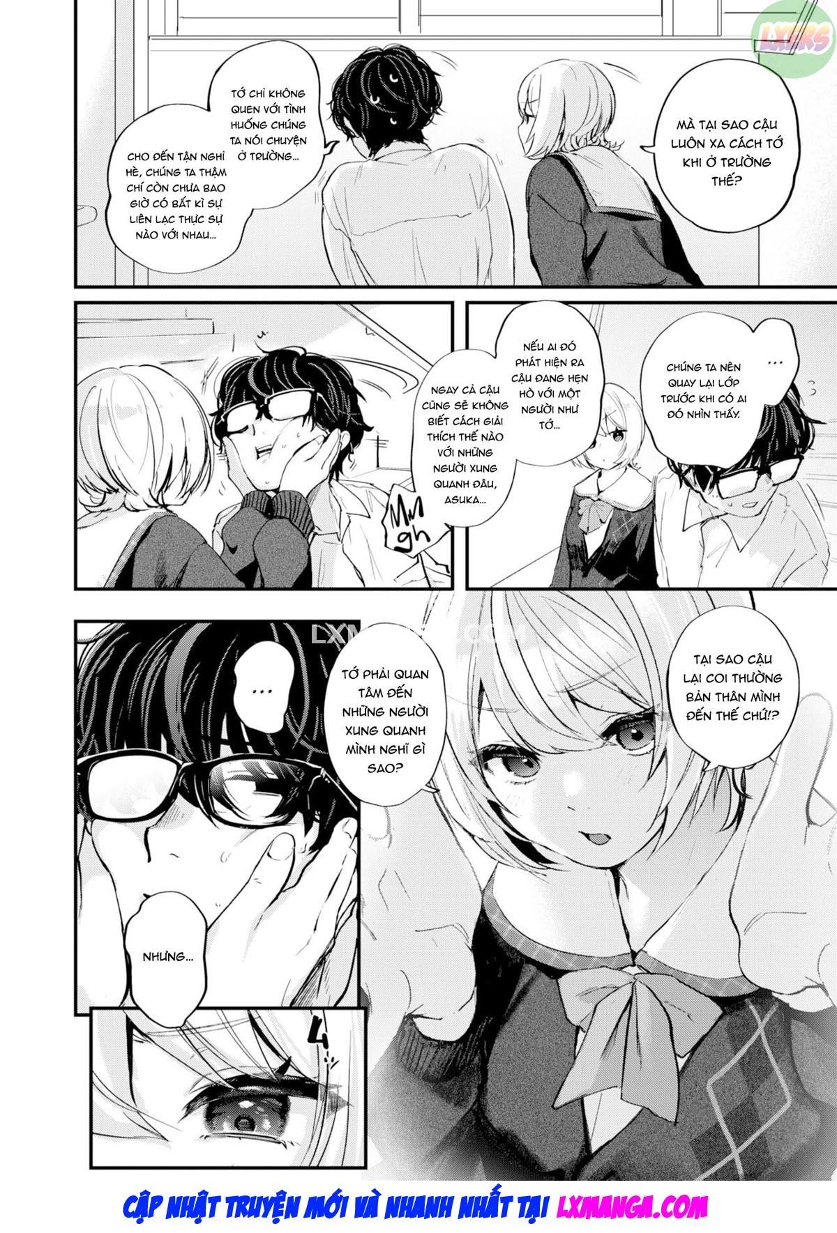 Đọc truyện hentai Nụ hôn tan chảy im lặng - Oneshot
