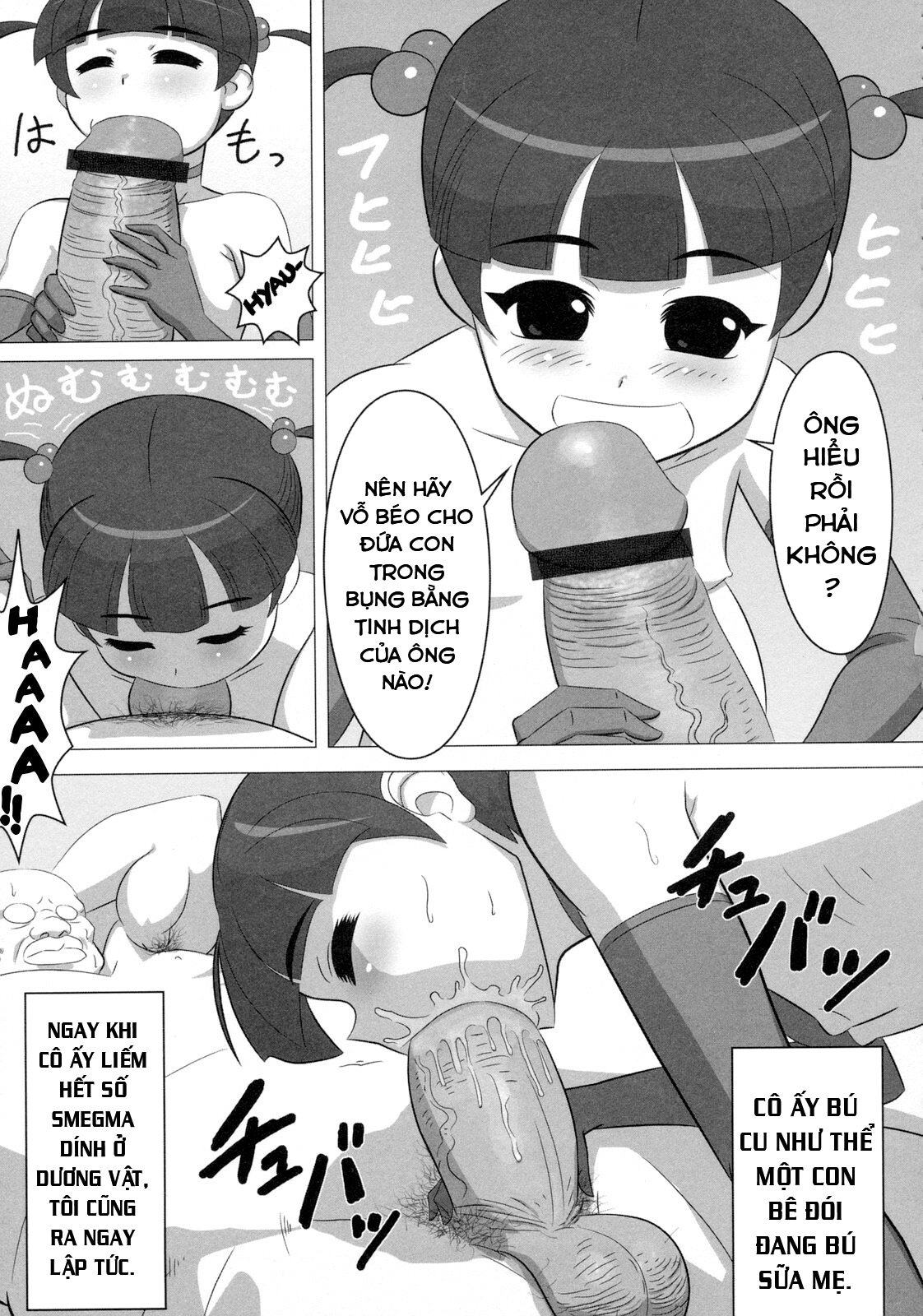 Đọc truyện hentai Bạo lực Mang thai Quái vật VS Square Trung niên - Oneshot