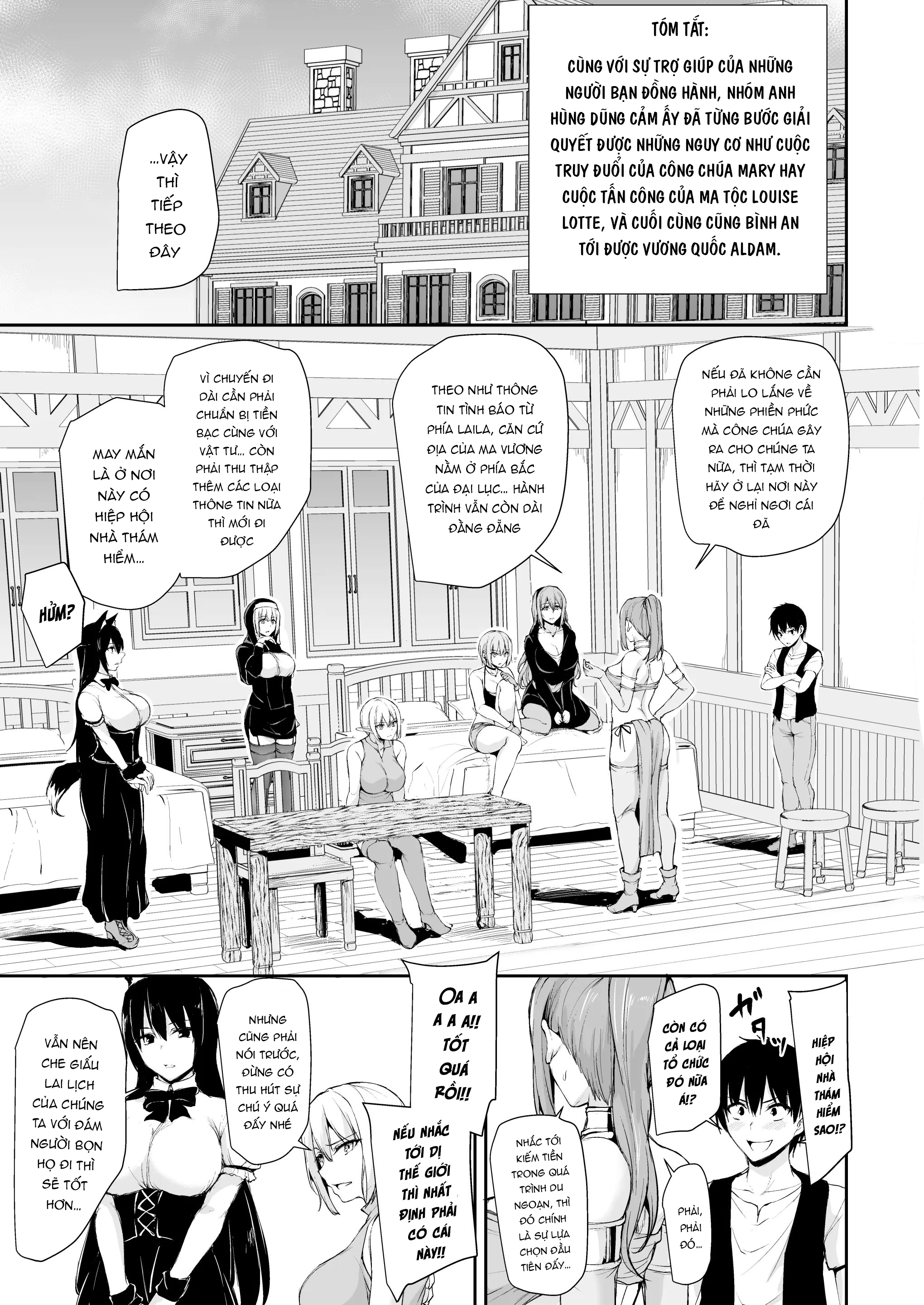 Đọc truyện hentai Câu chuyện về một thế giới khác đầy nắng - Chap 1