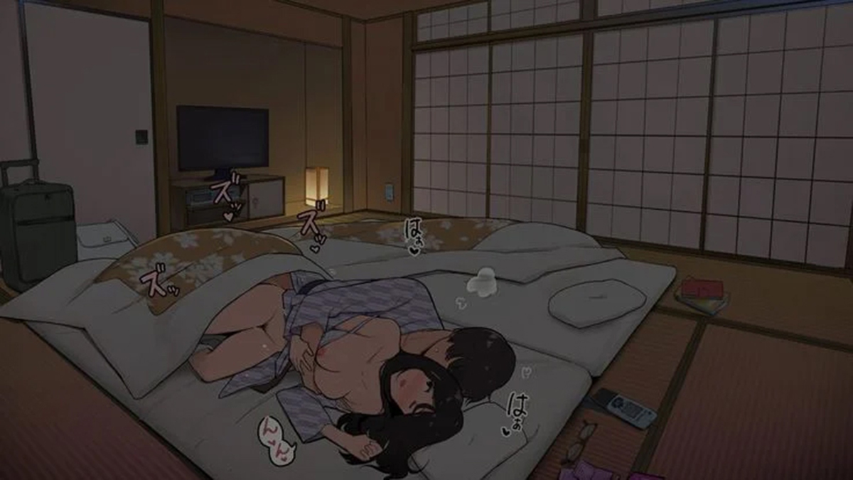 Đọc truyện hentai Onsenryokan Nite Kanojo To Nemurenai Yoru, Anmoku No Ryoukai De Hajimaru Sex - Oneshot