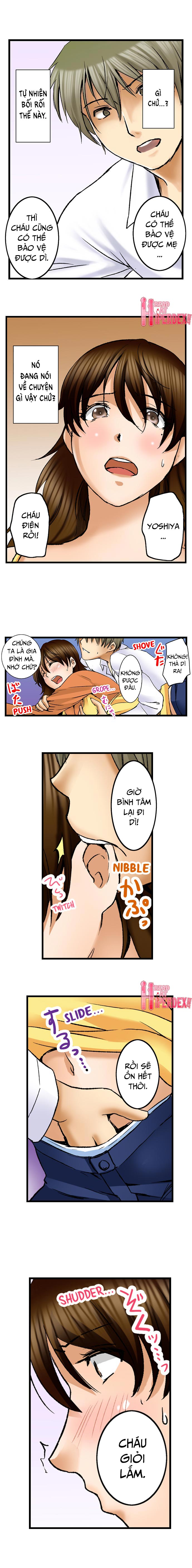 Đọc truyện hentai Turned On By My Nephew Chap 3