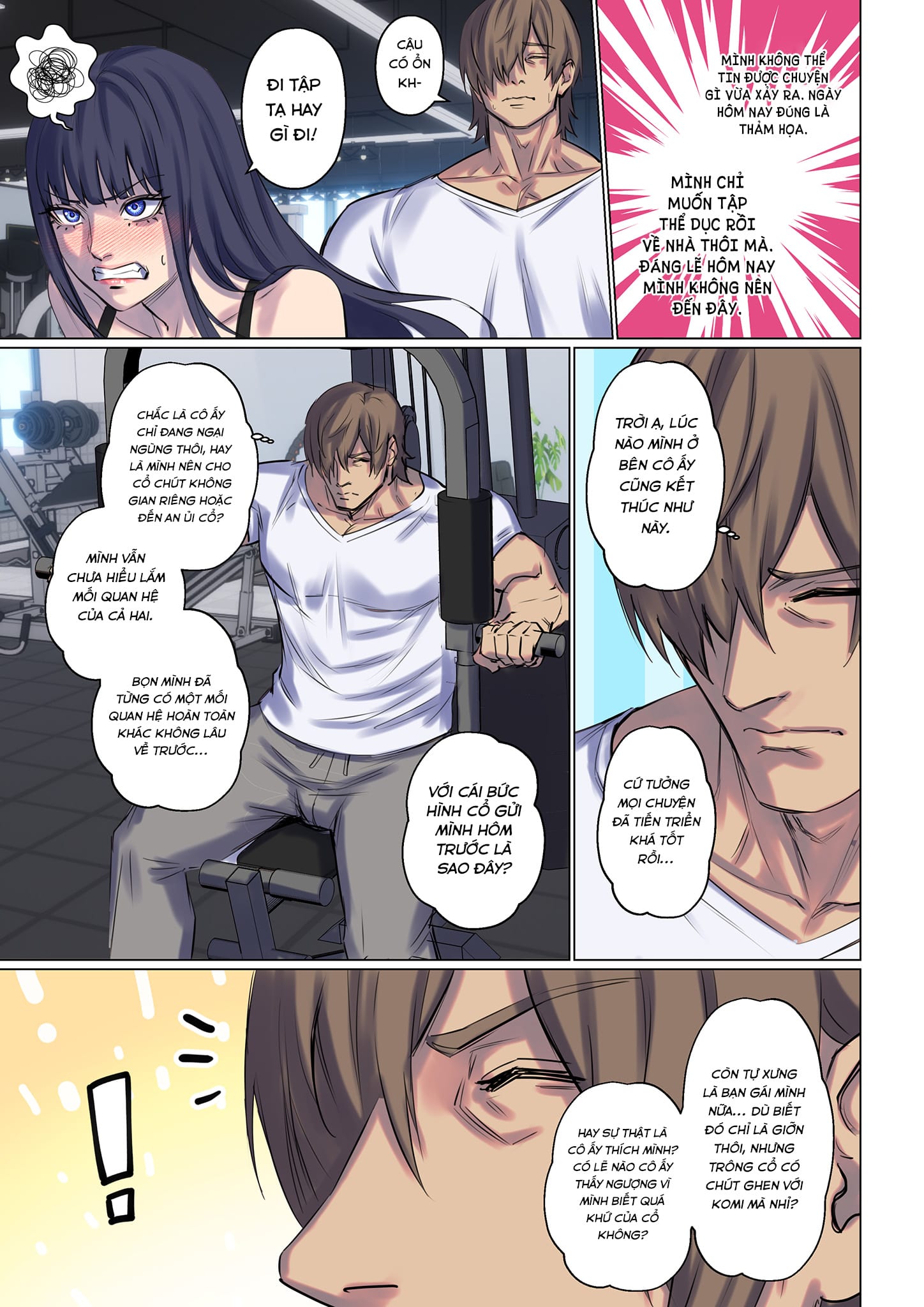 Đọc truyện hentai Bắt cóc người ngoài hành tinh - Chap 3 - Phòng gym