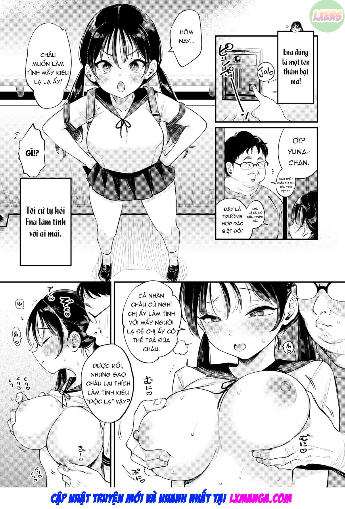 Đọc truyện hentai Chú và 2 cháu song sinh Oneshot