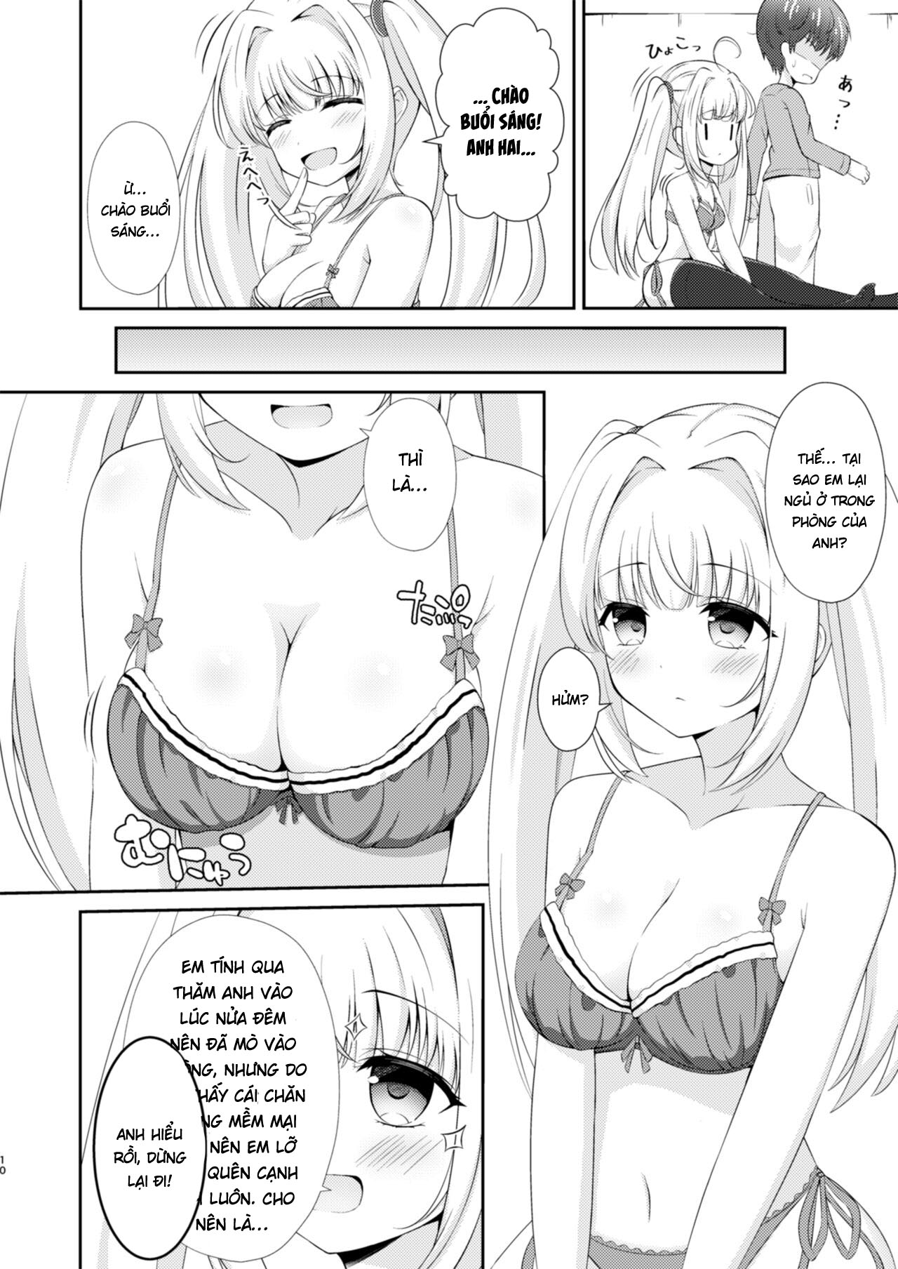 Đọc truyện hentai Cô em gái dẫm đãng chỉ làm tình với anh trai của mình! - Chap 1