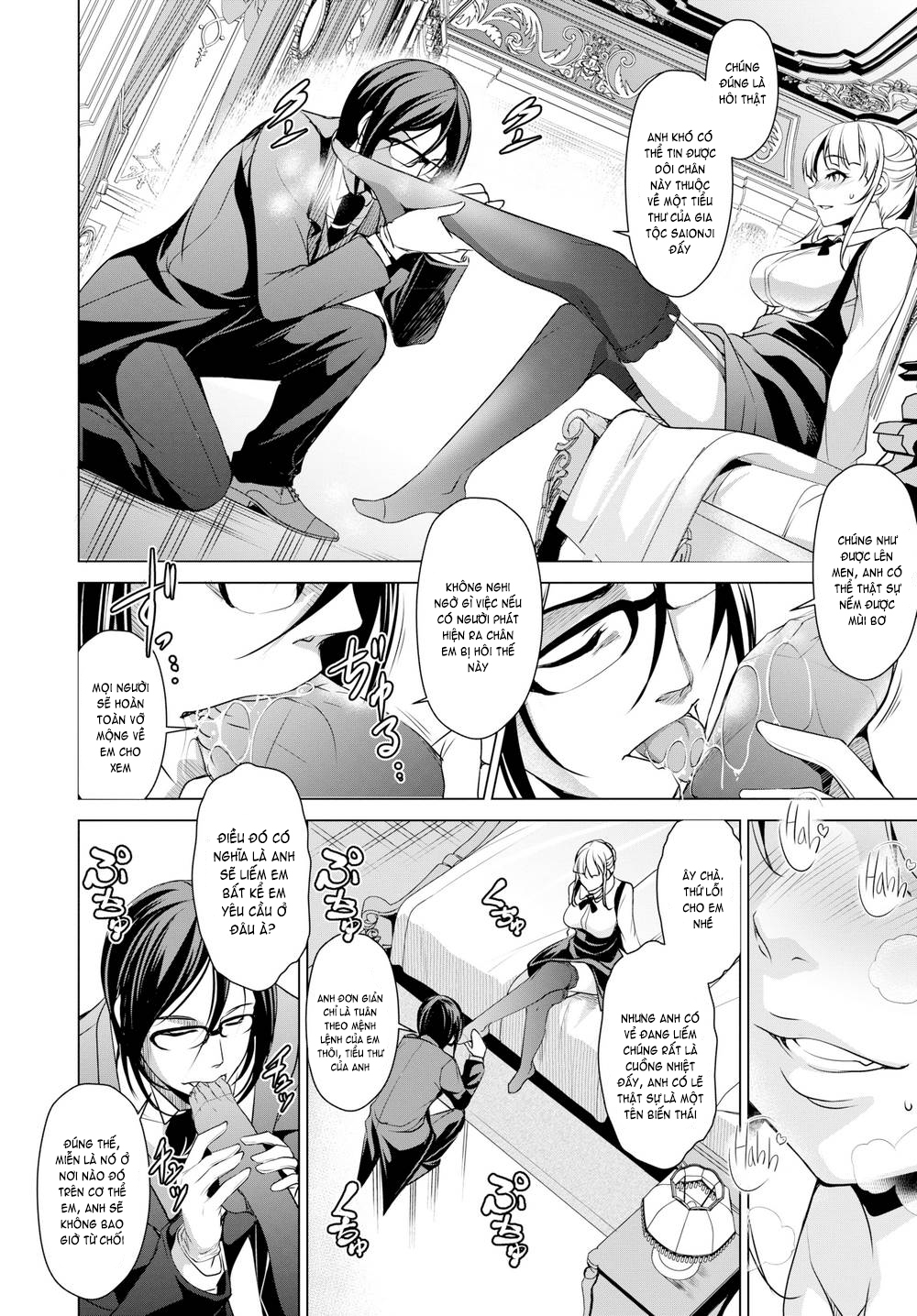 Đọc truyện hentai Capricious Lady & Loyal Butler - Chap 1