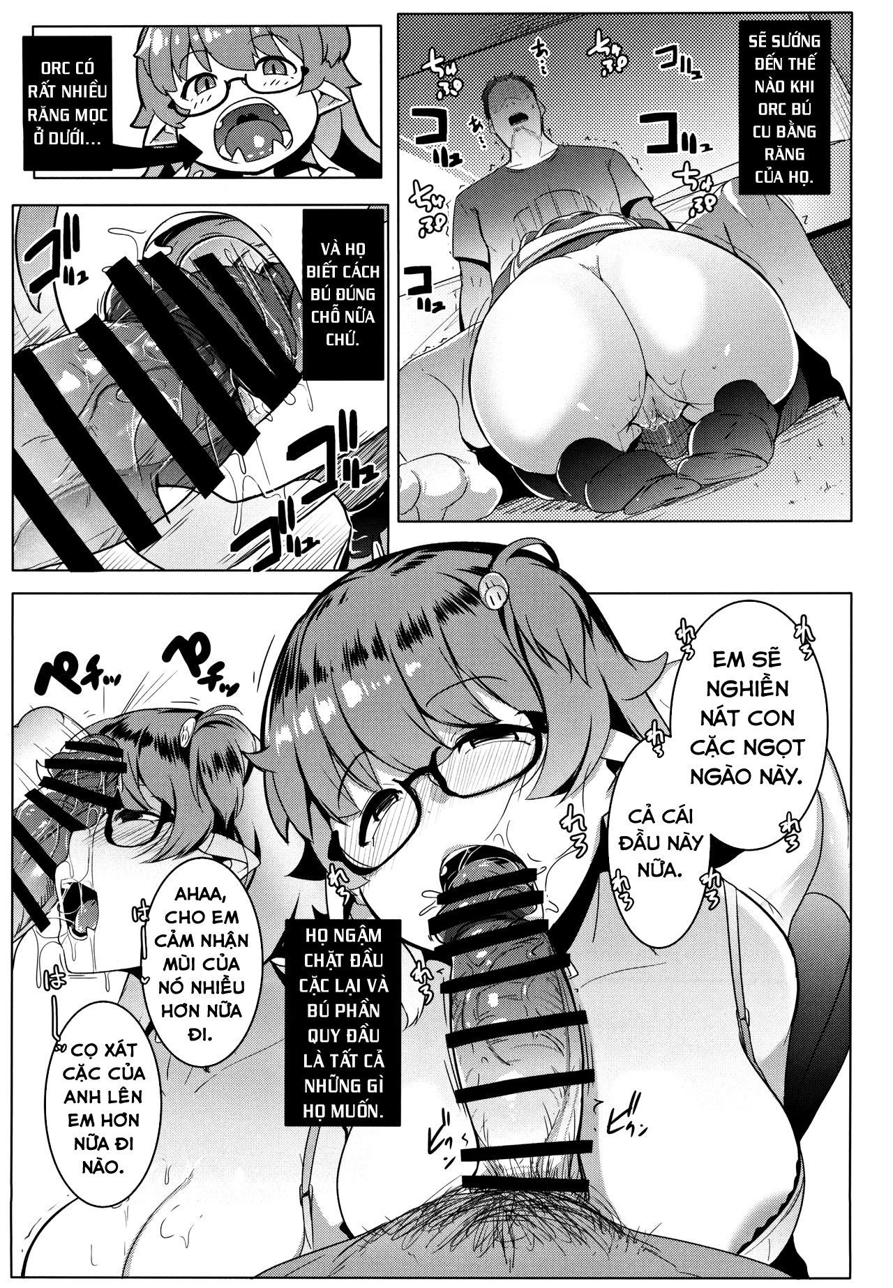 Đọc truyện hentai Em gái tôi là một bé Orc - Chap 1