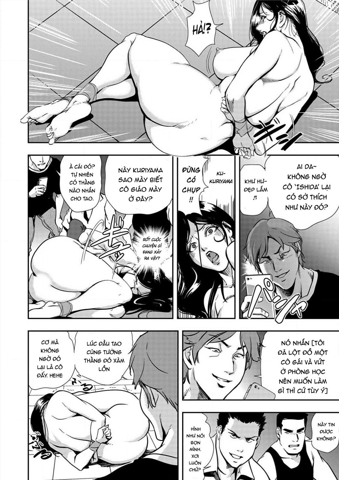 Đọc truyện hentai Sự bức xúc đến từ cậu học trò bị bắt nạt - Oneshot