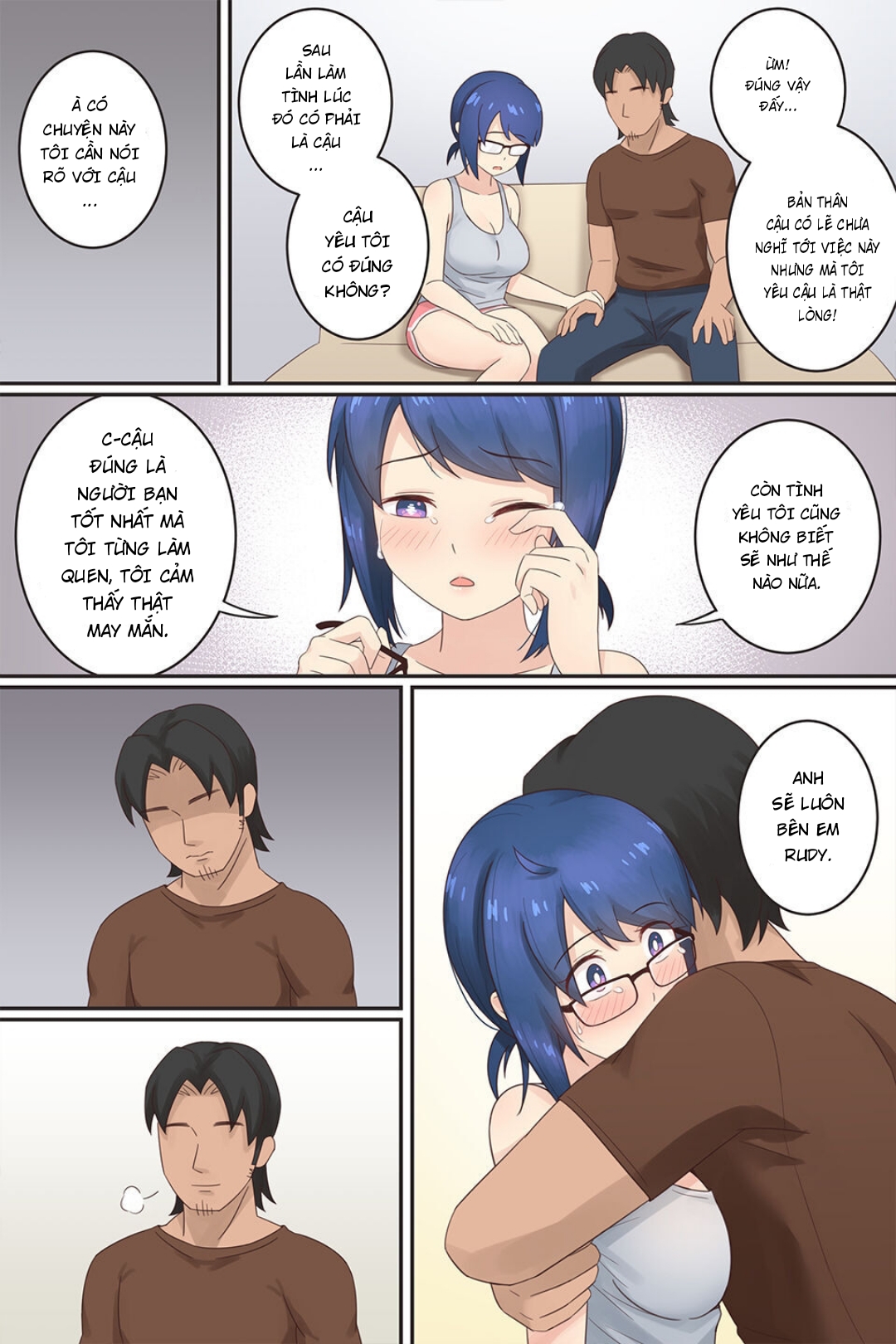 Đọc truyện hentai RuDy và những người bạn trai của cô ấy! Chap 3 - Chap 3 - END