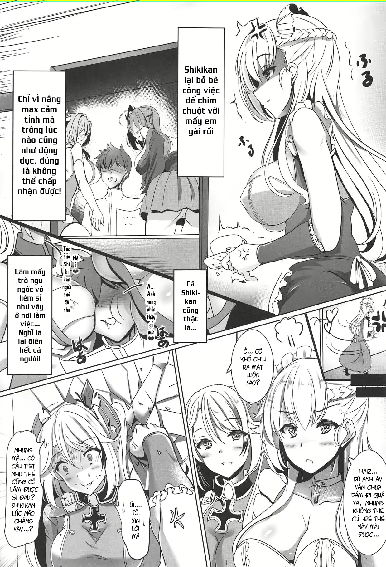 Đọc truyện hentai Rắc rối của người giúp việc - Oneshot