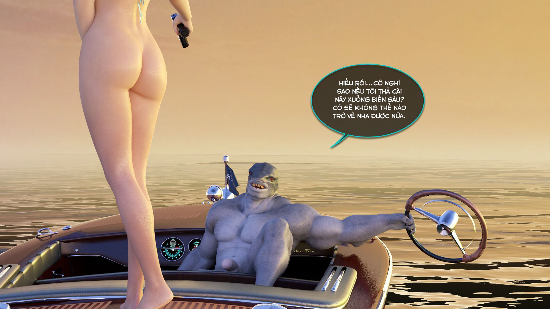 Đọc truyện hentai Velna - Chap 3: Ocean Threat