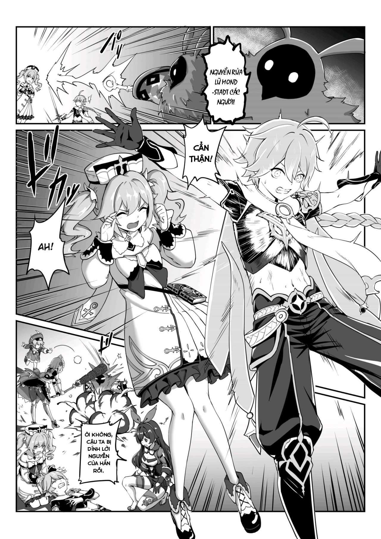 Đọc truyện hentai Barbara Star! Dush! (Genshin Impact) - ONESHOT