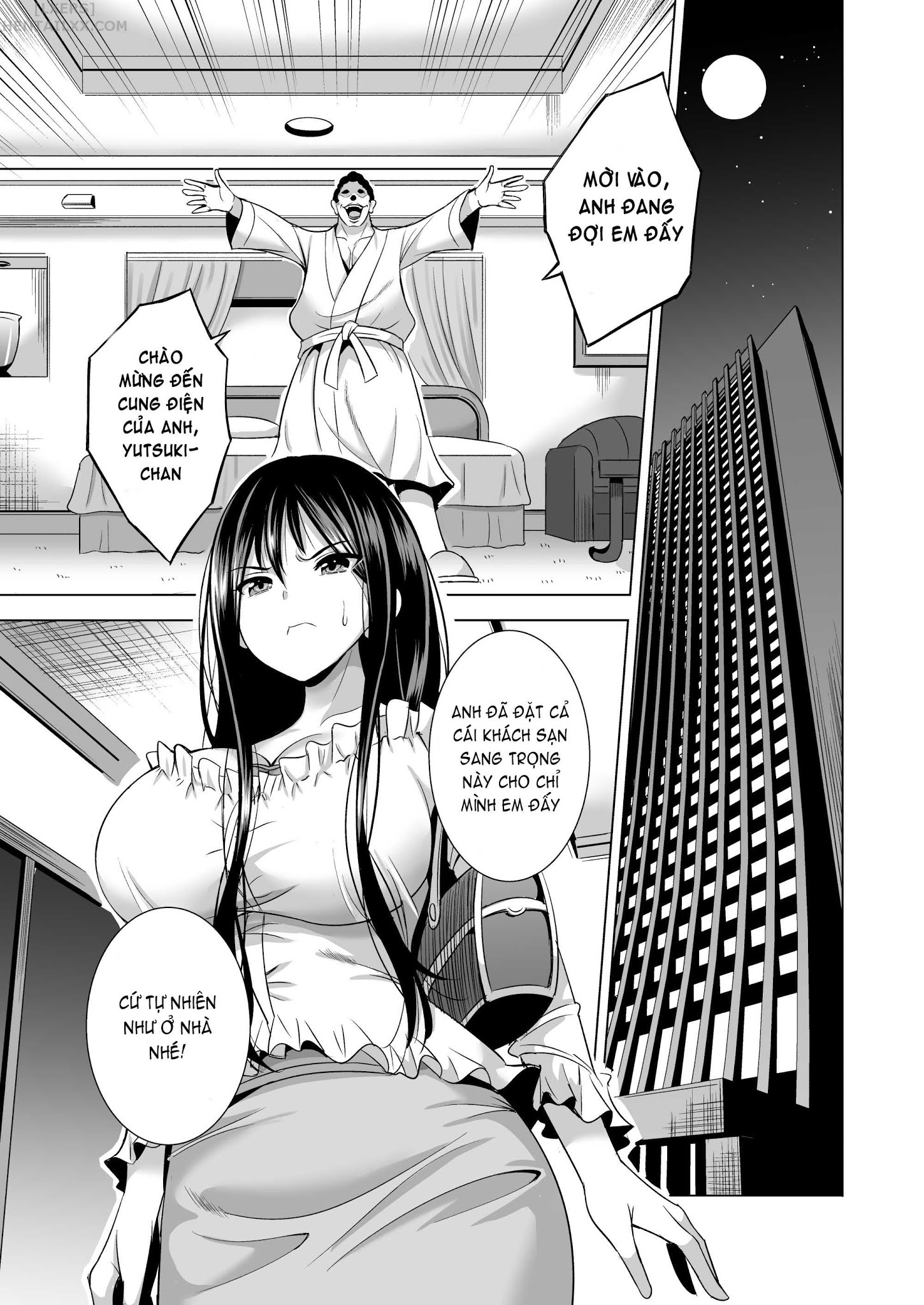Đọc truyện hentai Tonight, I Will Service My Husbands Boss - Oneshot