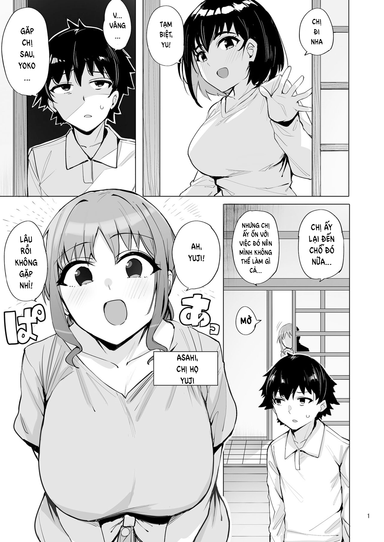 Đọc truyện hentai Nhà trọ của 3 chị em nhà nghèo phục vụ kinh doanh - Chap 3