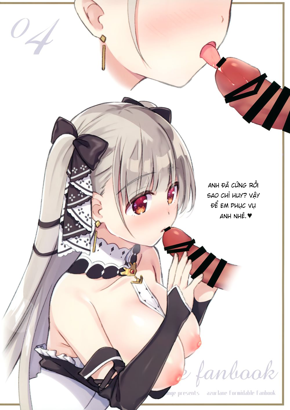 Đọc truyện hentai Tôi muốn được Formidable cưng chiều ❤❤ - Oneshot