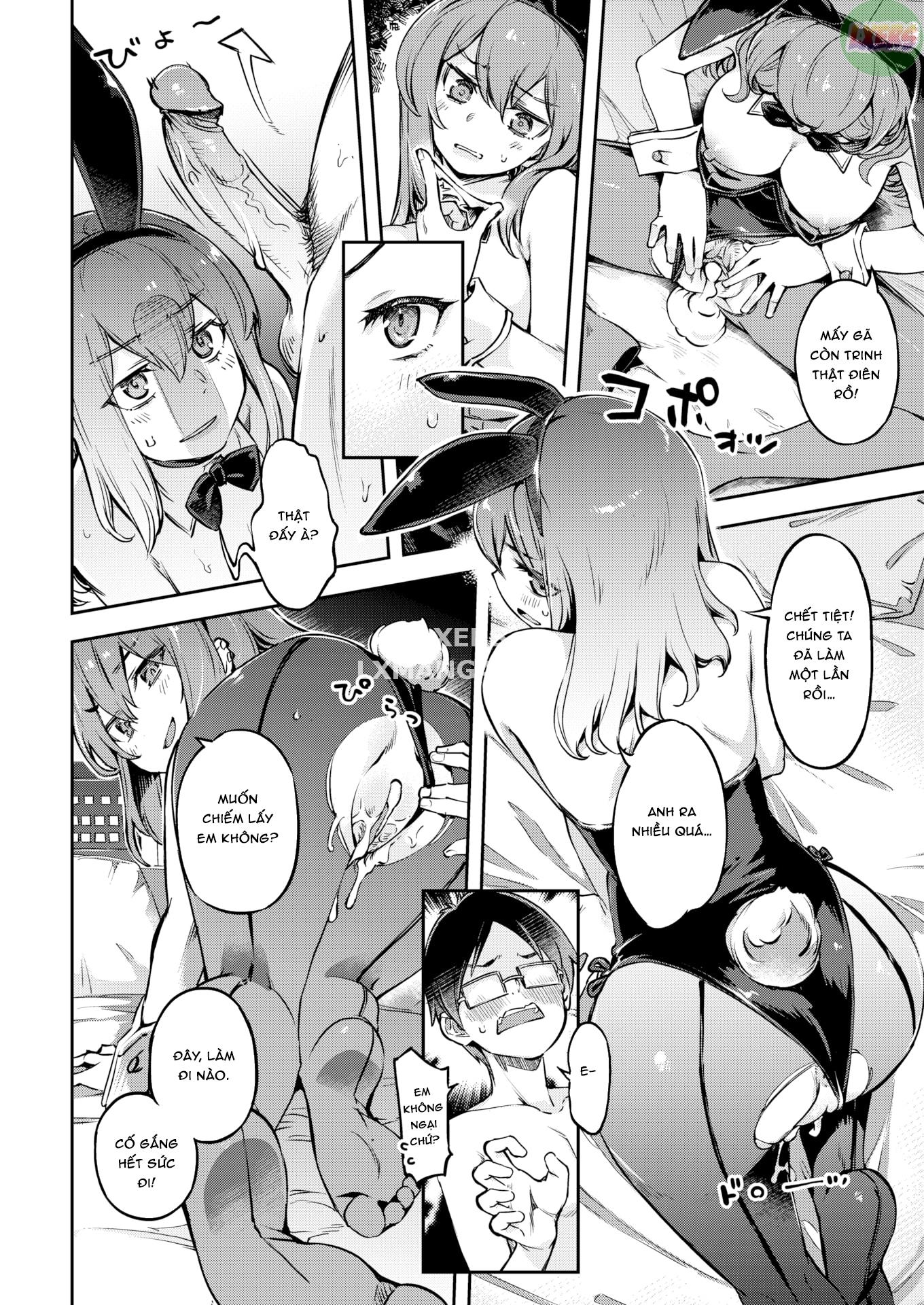 Đọc truyện hentai Thỏ Yasagure Usagi , mưa và tôi - Oneshot