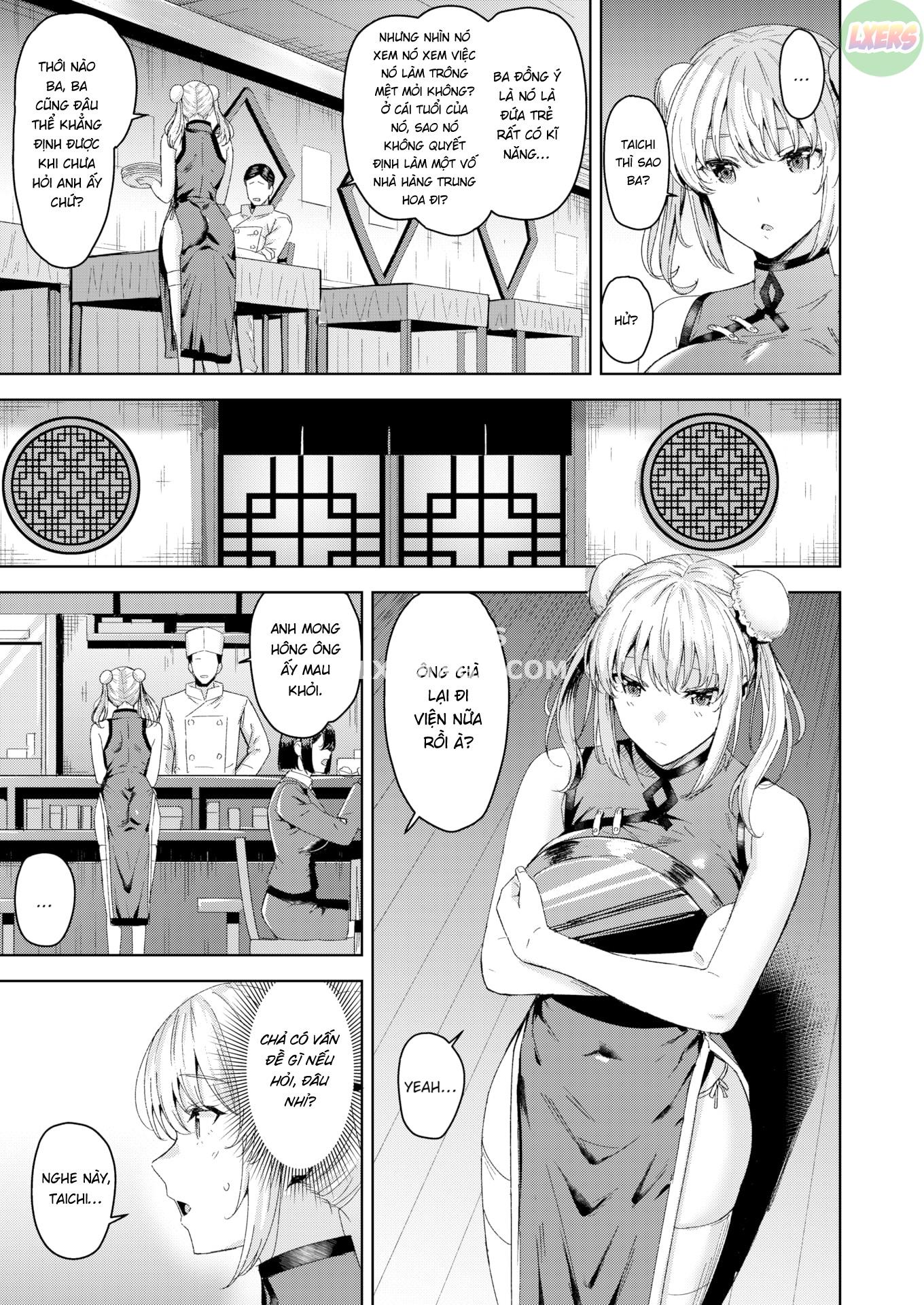 Đọc truyện hentai Con gái chủ quán và anh đầu bếp may mắn - Oneshot