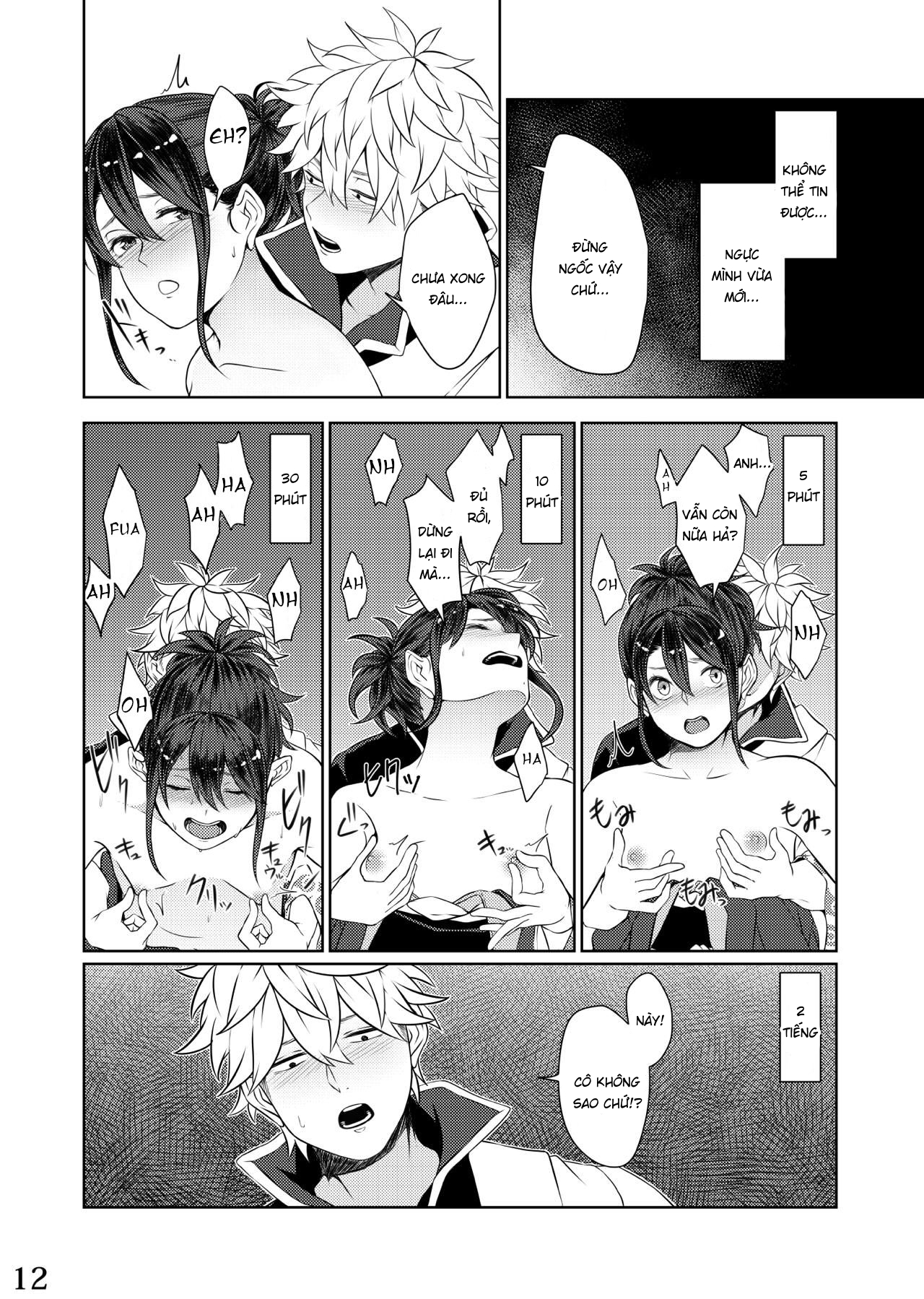Đọc truyện hentai Mebuki (Gintama) - Oneshot