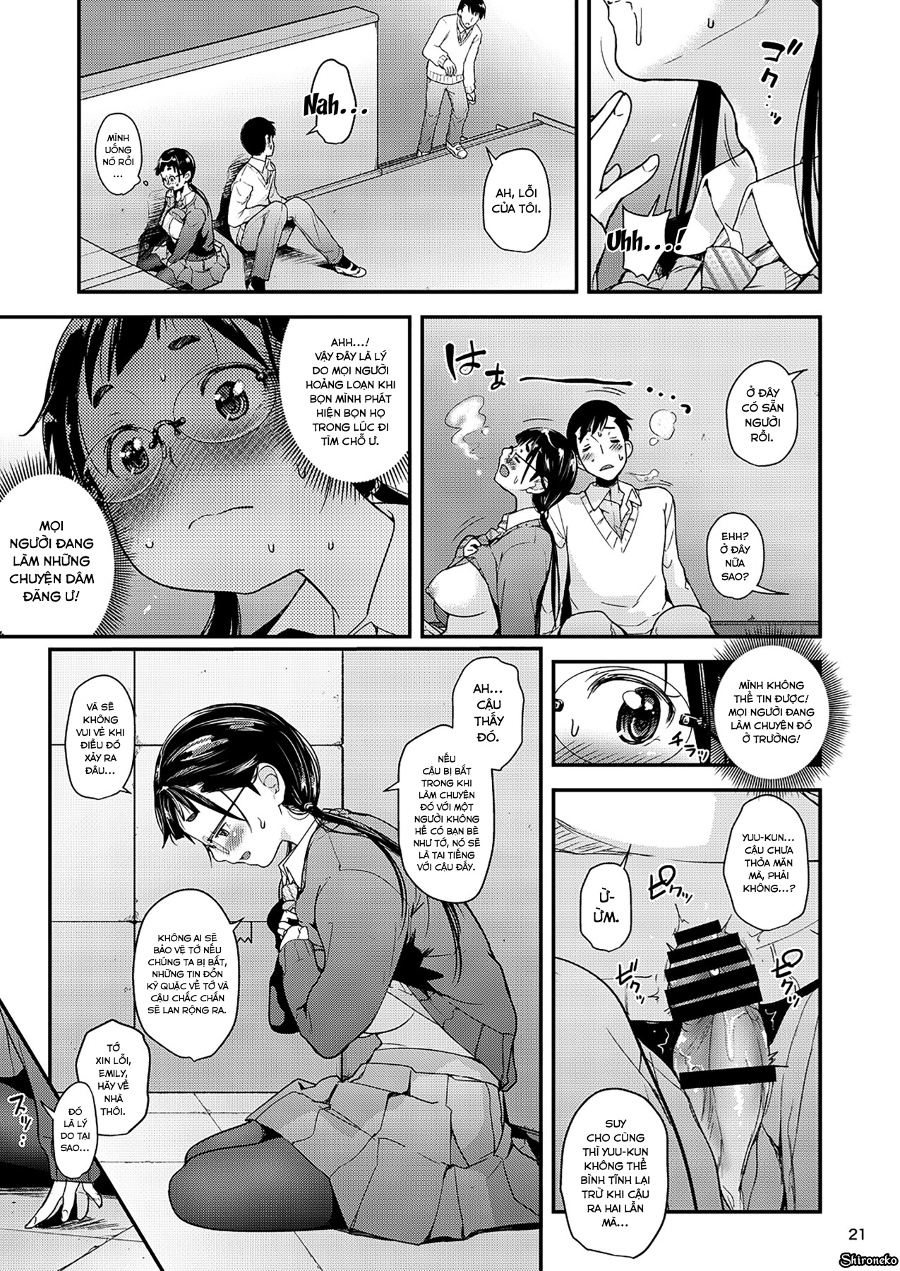 Đọc truyện hentai Jimiko to Ichinichijuu Sex - Chap 2