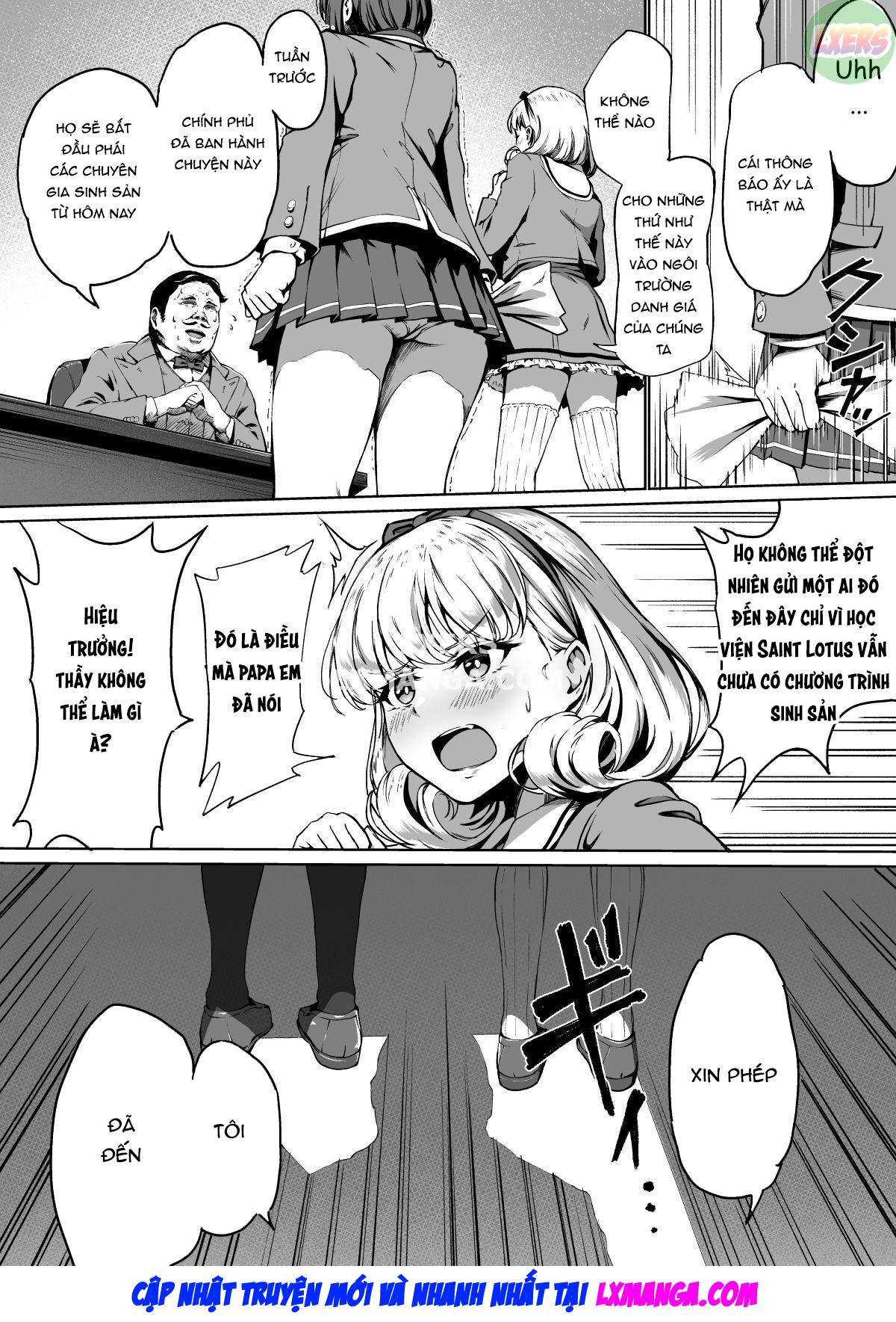 Đọc truyện hentai Học viện giao phối miễn phí - Chap 1