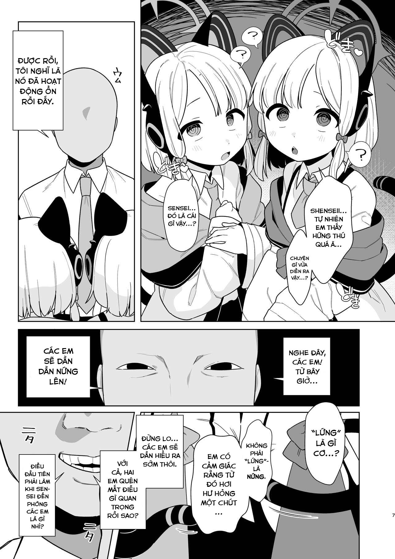 Đọc truyện hentai Câu lạc bộ Blue Archive thao túng tâm trí - Oneshot