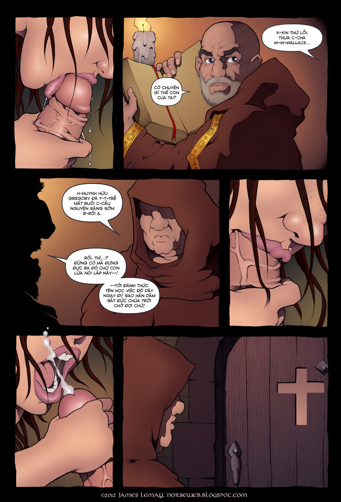 Đọc truyện hentai Bắc Âu thần thoại - Sự khởi đầu của Khiên Chiến Nữ - Chap 1- Full màu