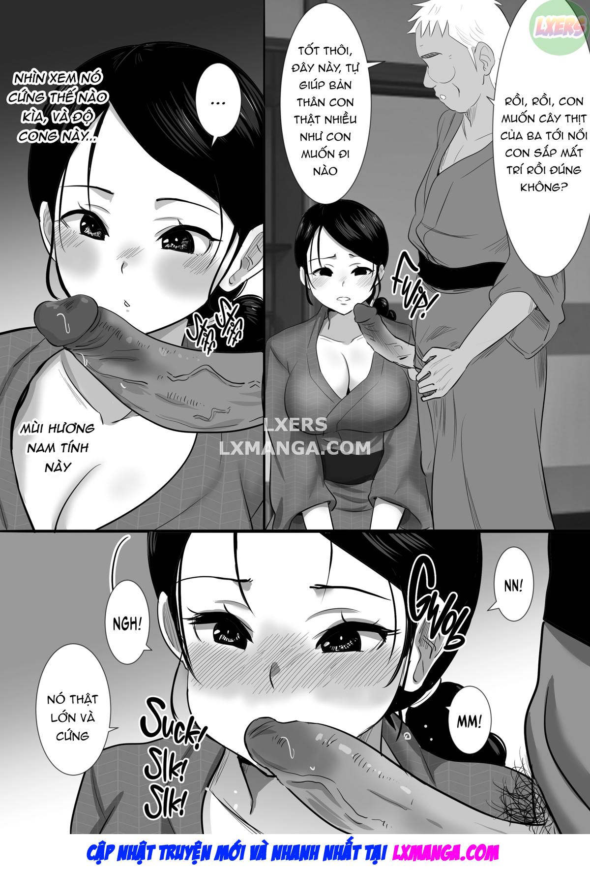 Đọc truyện hentai Ở cùng bố vợ - Oneshot