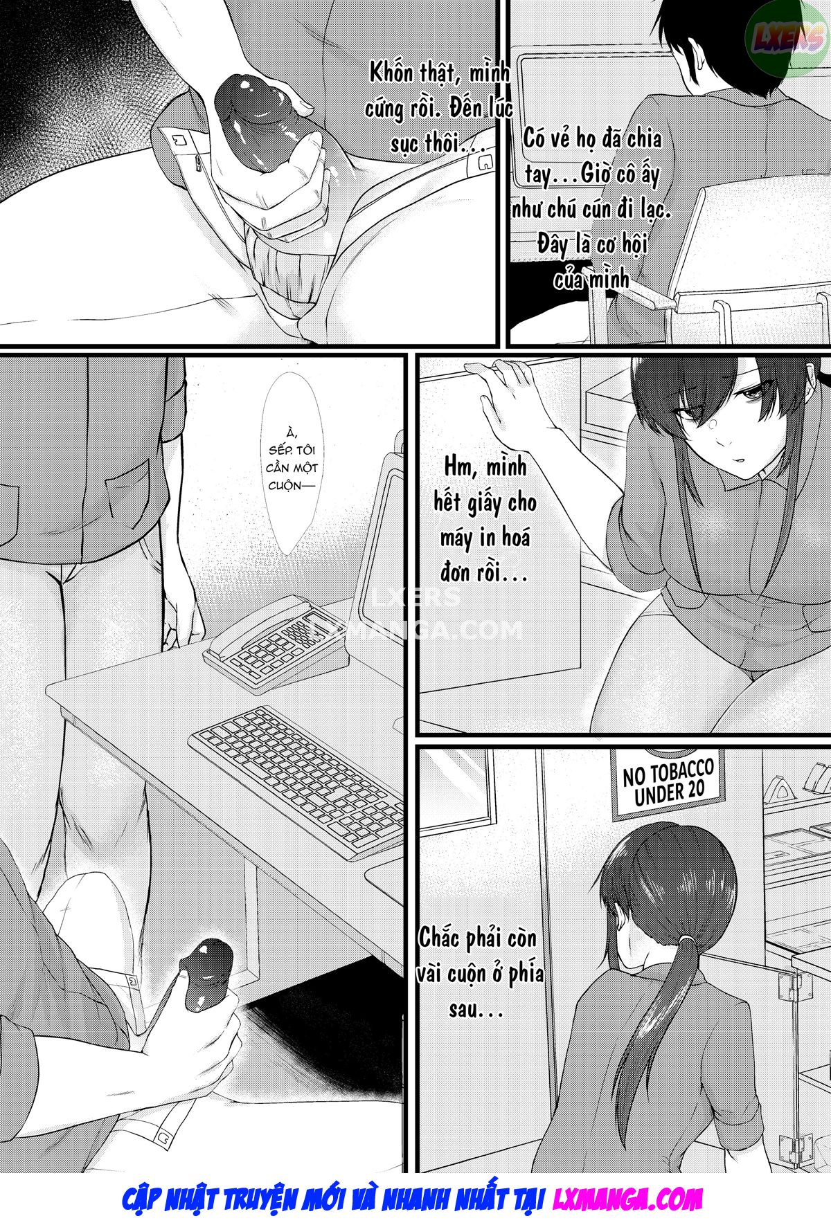 Đọc truyện hentai Em gái công sở quyến rũ đồng nghiệp - Oneshot