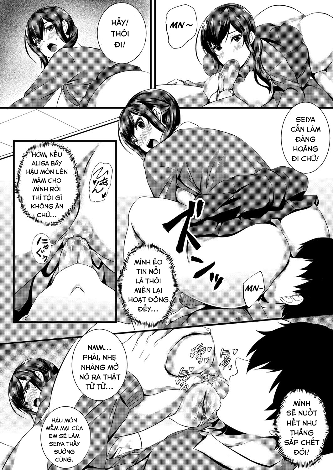 Đọc truyện hentai Tameshite Miyou! Saiminjutsu de JK Anaru - Oneshot