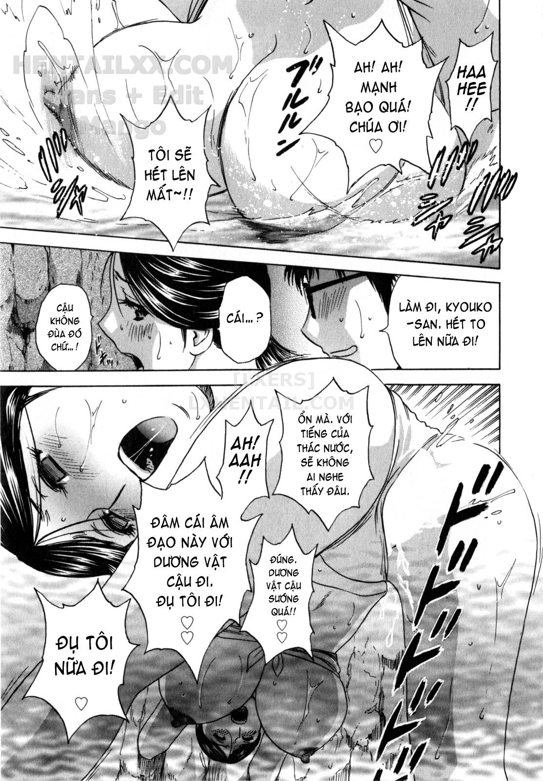 Đọc truyện hentai Life With Married Women Just Like A Manga - Chap 7