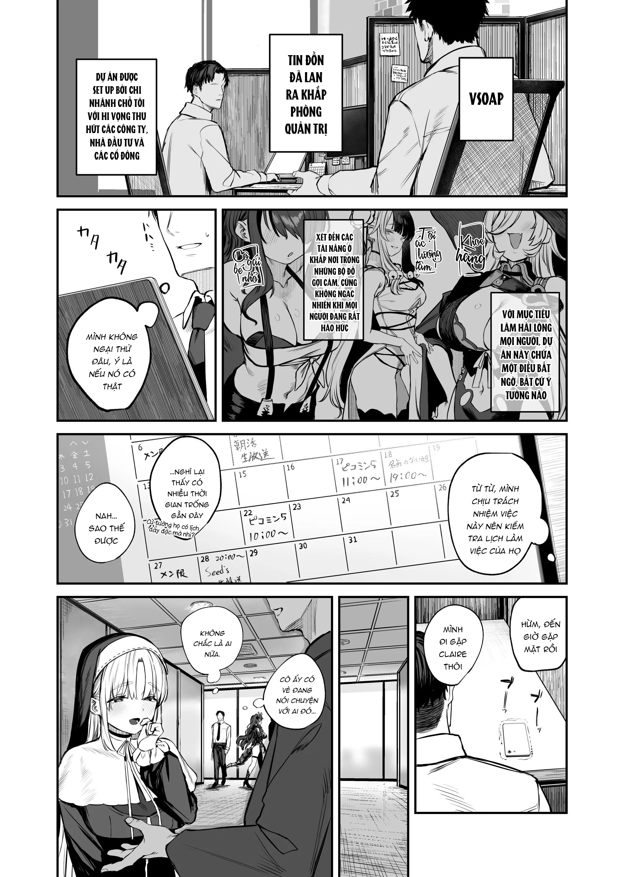 Đọc truyện hentai Tại sao Claire lại làm Vtuber!? - Oneshot nứng