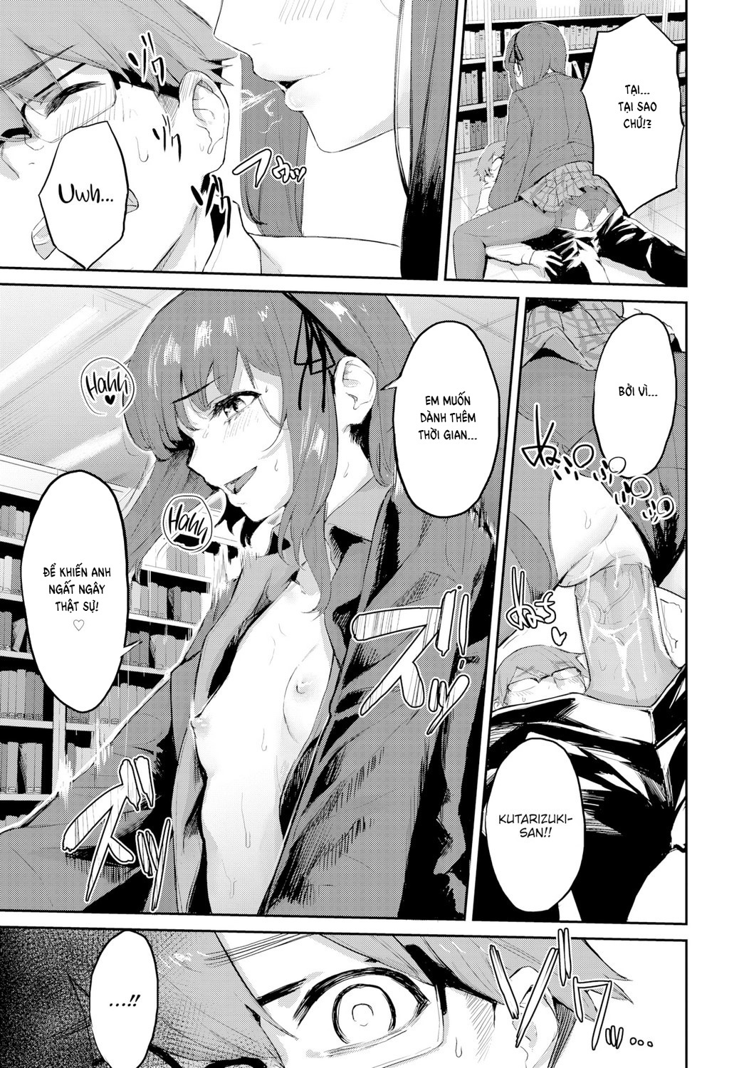 Đọc truyện hentai Library Secrets - Oneshot