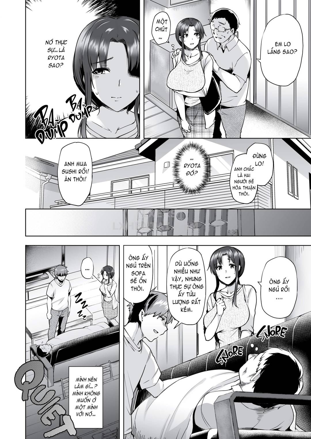 Đọc truyện hentai I Met My New Stepson... Again - Oneshot
