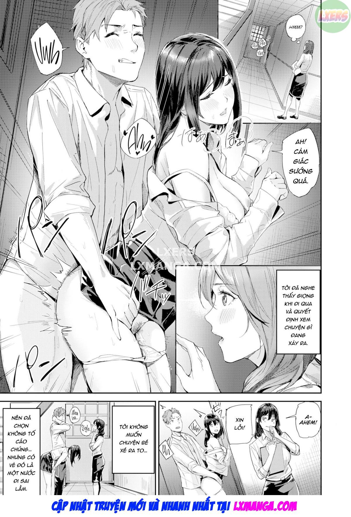 Đọc truyện hentai Nữ giáo viên mắc kẹt - Oneshot