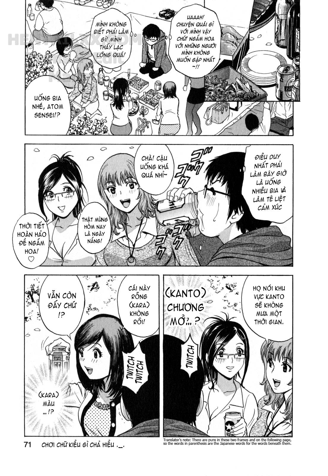 Đọc truyện hentai Life With Married Women Just Like A Manga - Chap 14