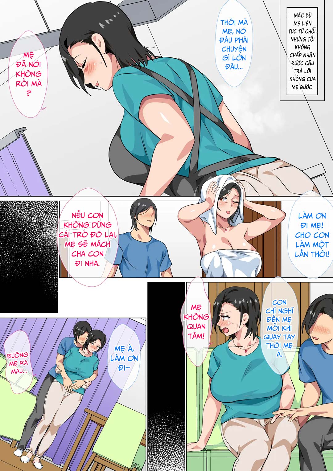 Đọc truyện hentai Câu chuyện về việc tôi đã thổ lộ tình cảm của mình với mẹ và bà cho tôi quan hệ tình dục với bà chỉ trong một ngày - Chap 1