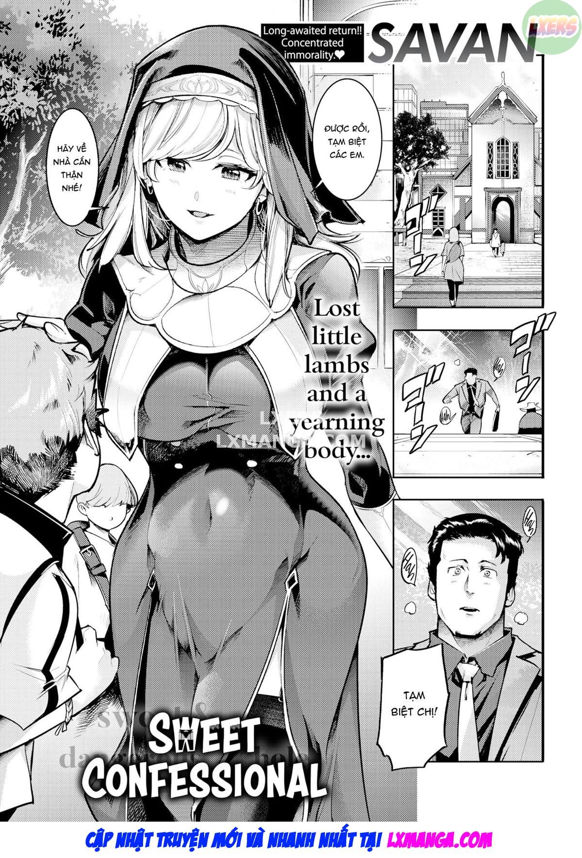 Đọc truyện hentai Phòng xưng tội ngọt ngào - Oneshot